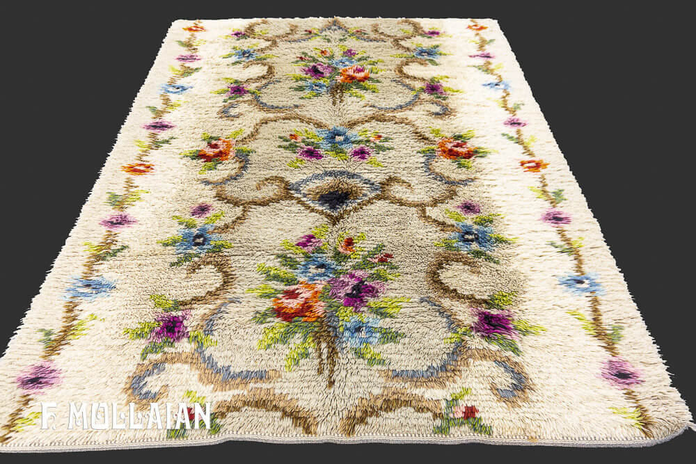 Tapis Vintage Rya n°:19790728